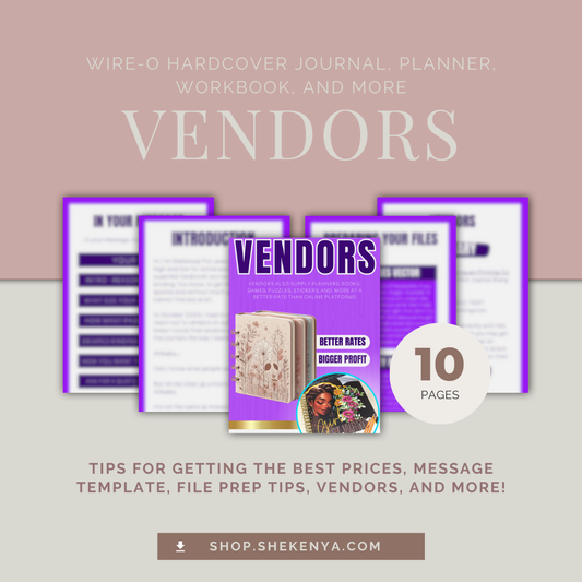 WIRE-O JOURNAL VENDORS